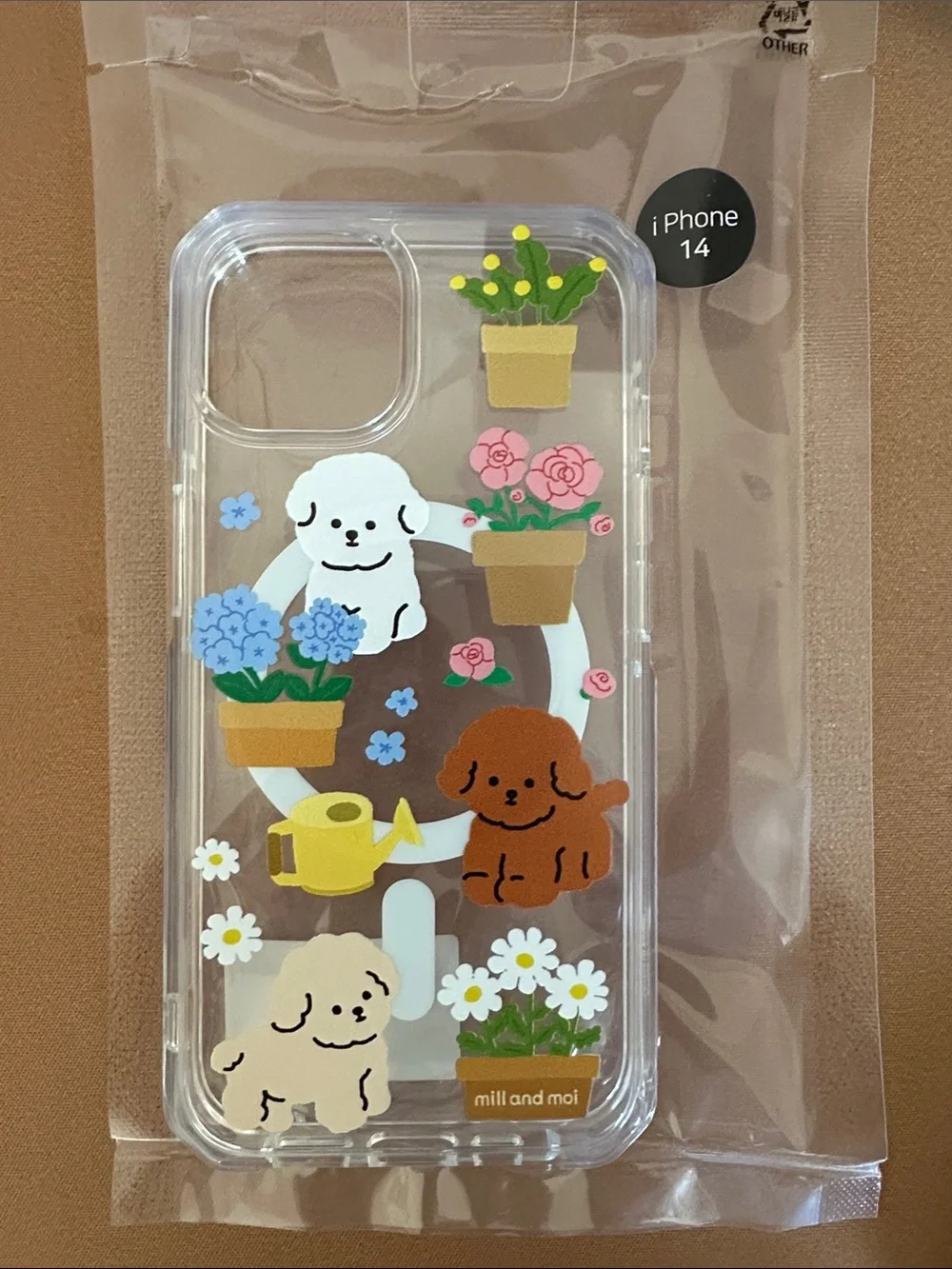 NEW mill and moi iPhone 14 bichon phone case